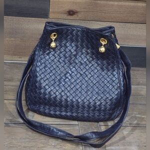 Bottega Veneta Vintage Intrecciato Shoulder Bag